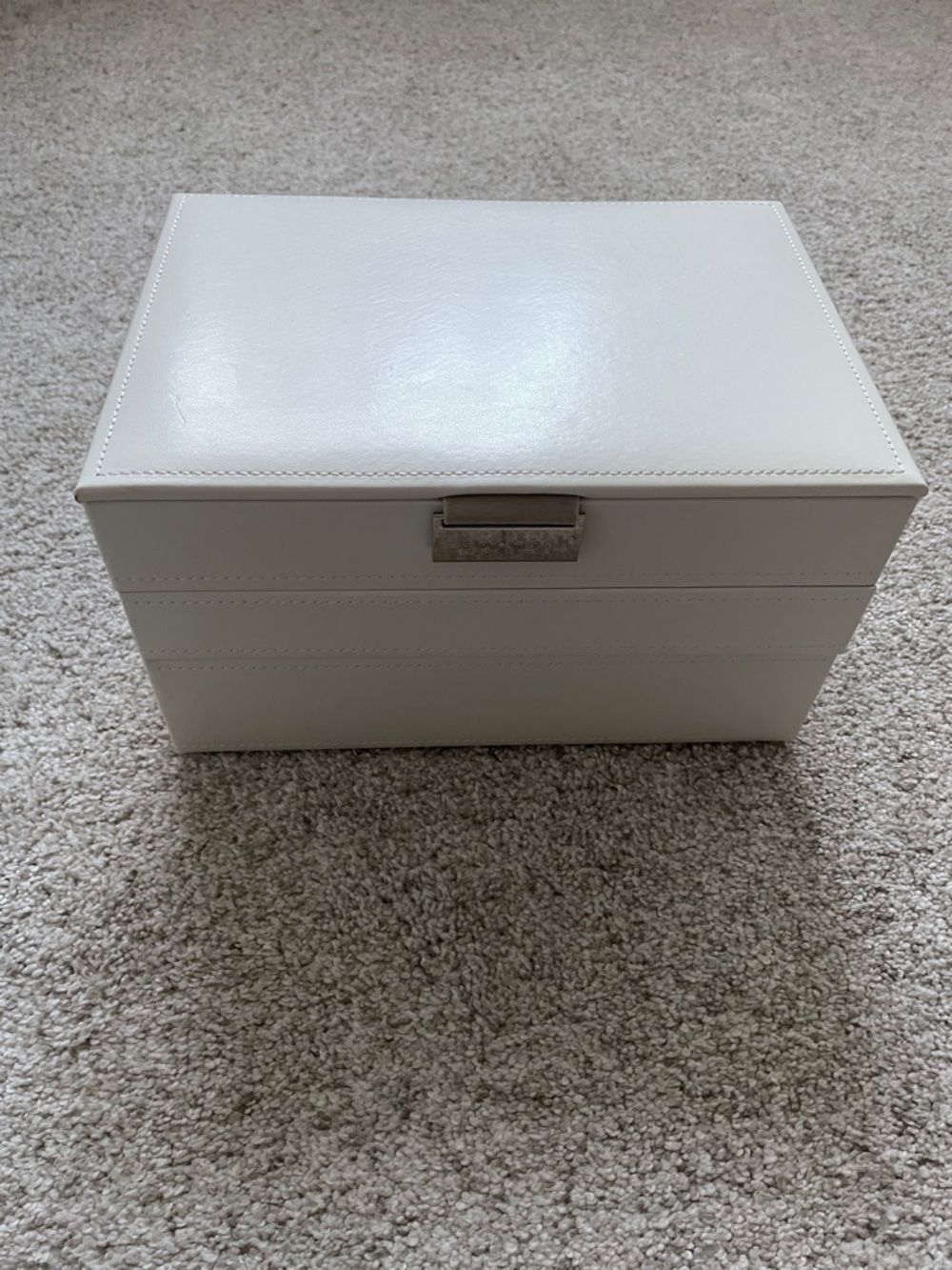 Stackers White Jewelry Box